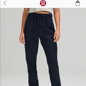 Pink* lululemon stretch High Rise Jogger